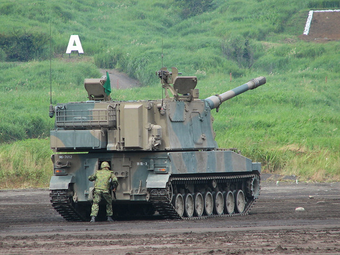 Cận cảnh siêu pháo tự hành Nhật đắt gấp ba xe tăng T-90